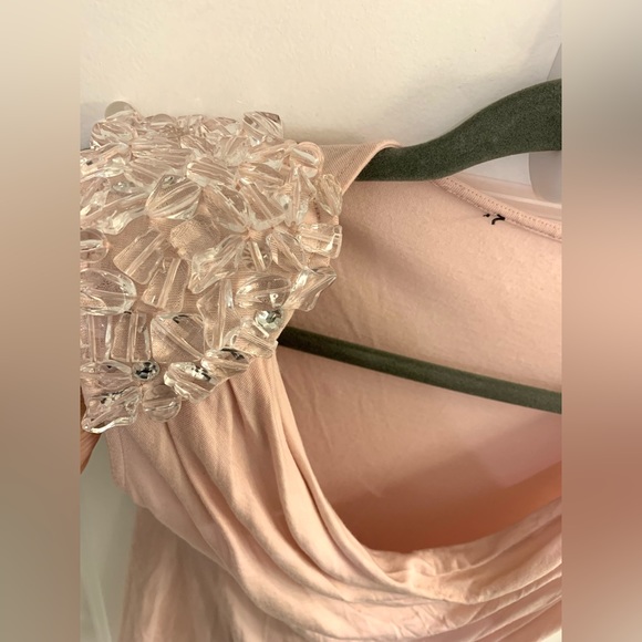 Sequenced-Shoulder’s Pink Shortsleeved Top - Picture 4 of 5